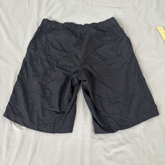 REI Shorts Womens Sz 12 Black Hiking Shorts 5-pocket Wicking UPF 50+ - Picture 8 of 12